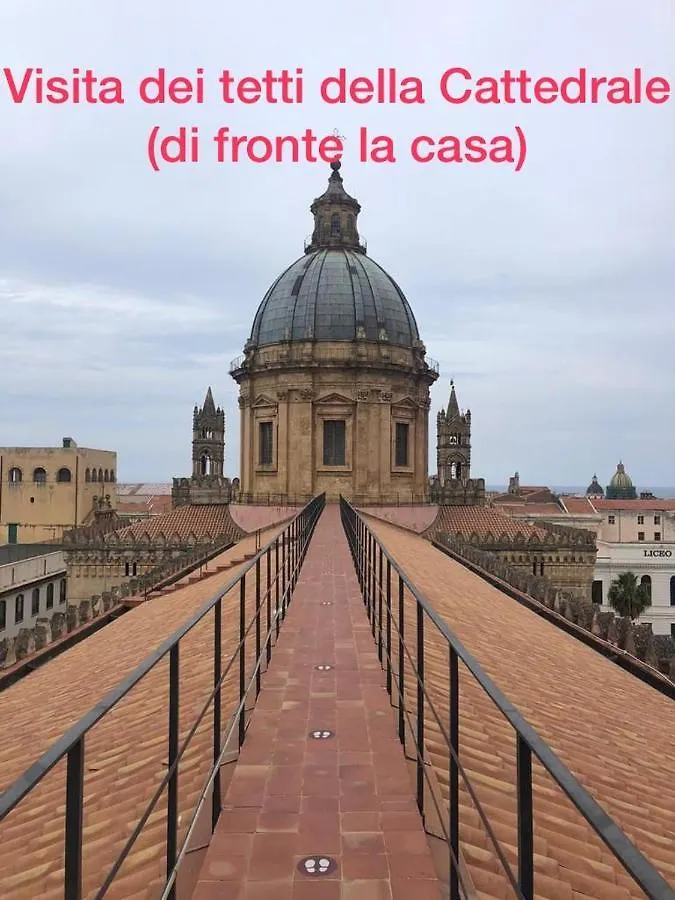 La Siciliana-Di Fronte La Cattedrale Vila Palermo Casa de Férias