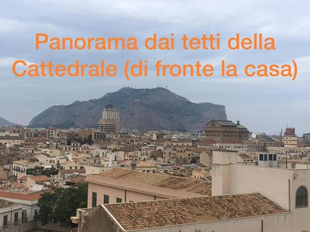 Casa de Férias La Siciliana-Di Fronte La Cattedrale Vila Palermo